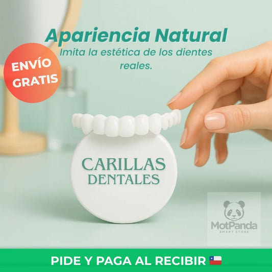 CARILLAS DENTALES CUBRE DIENTES EN SEGUNDOS Y RECUPERA TU SONRISA