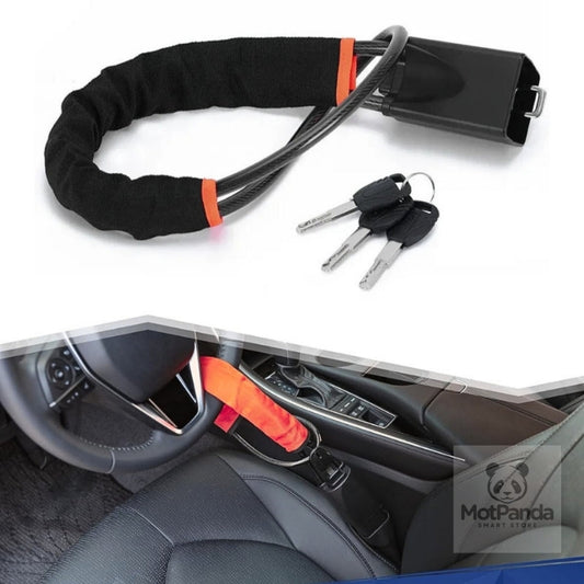 CAR SECURITY LOCK - TRABA VOLANTE - Evita Robos en Menos de 5 Segundos