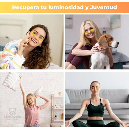 Parche Hidrogel Revitalook™ – Reduce Ojeras y Bolsas – Mirada Más Fresca en Solo 15 Minutos
