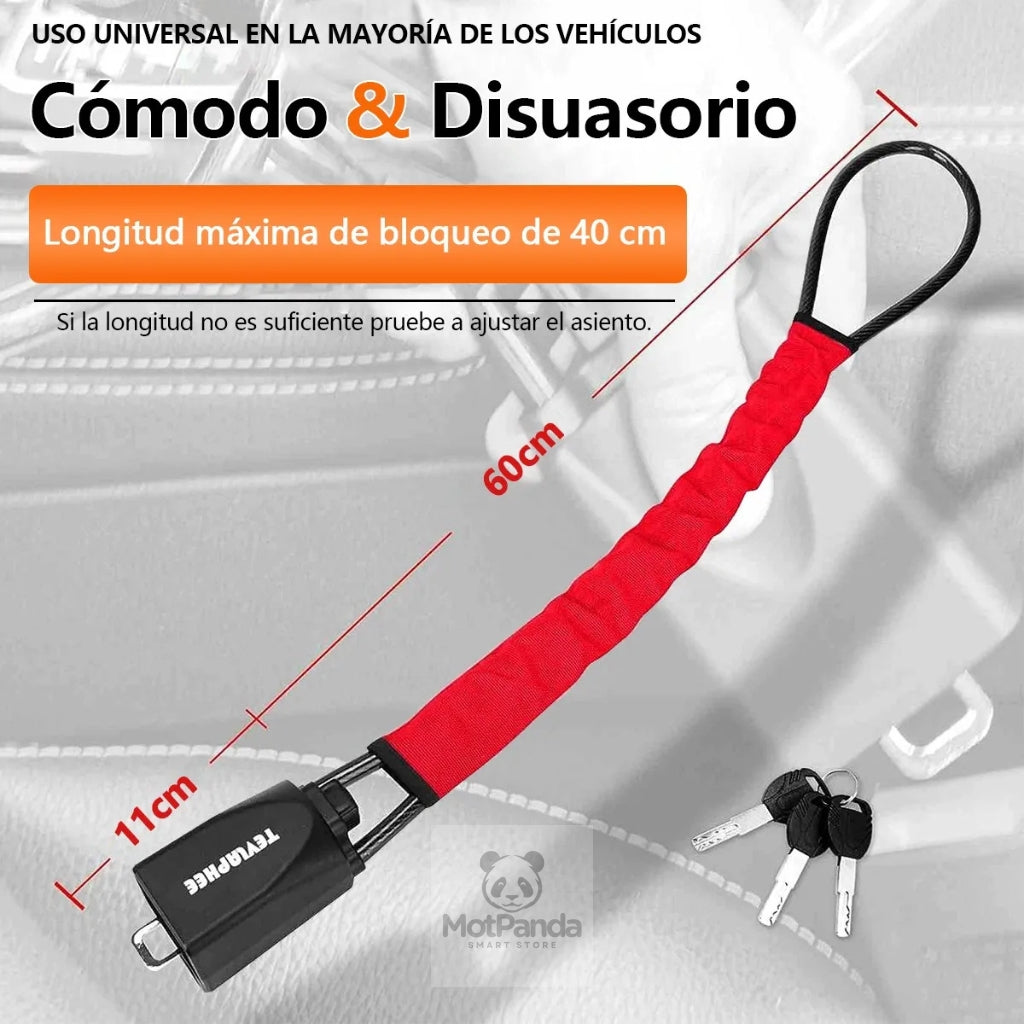 CAR SECURITY LOCK - TRABA VOLANTE - Evita Robos en Menos de 5 Segundos