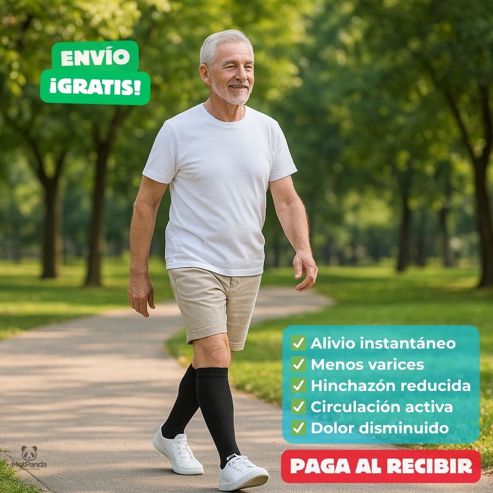 ConfortVital™ CALCETINES DE COMPRESION - Alivio inmediato para varices y piernas pesadas