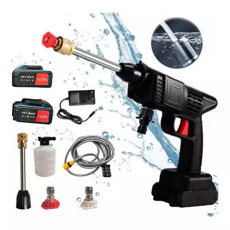 Hidrolavadora HydroMax Go™ – Potencia Real Sin Cables Con 2 Baterías