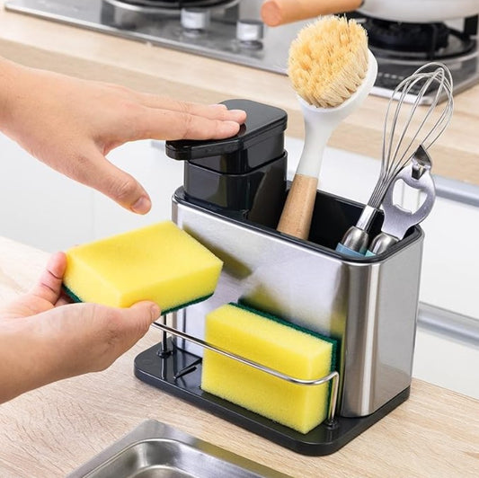 NUEVO DISPENSADOR DE JABÓN 3 EN 1