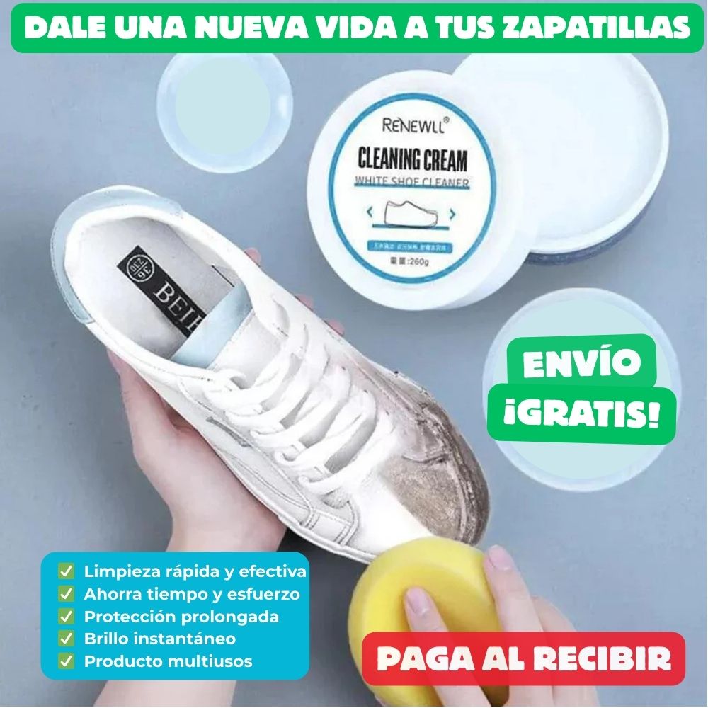 ShineMaster™ – Limpieza Profunda que Revive tus Zapatillas
