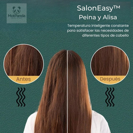 SalonEasy™ PEINA Y ALISA 2 EN 1 - Alisado Perfecto en Casa