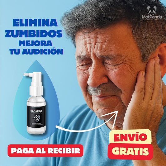 TINNIDROP™ SPRAY – Alivio del zumbido y Limpieza profunda al instante