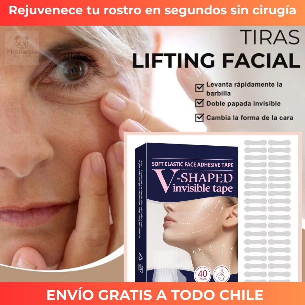 TIRAS LIFTING INVISIBLES Levanta la piel al instante! Caja 40 unidades