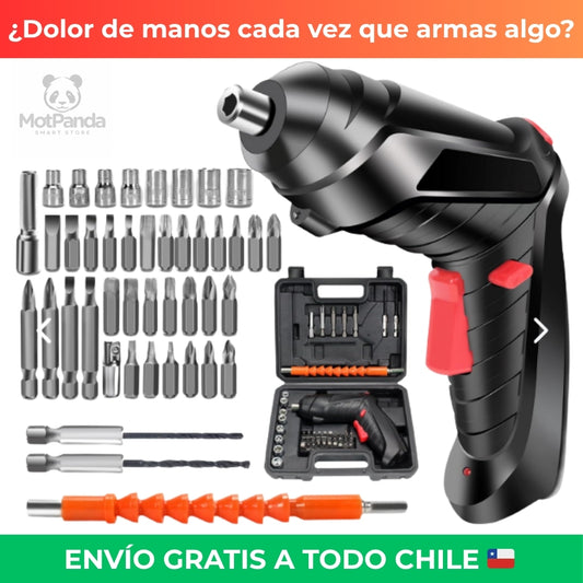 SWIFT DRILL DESTORNILLADOR ELÉCTRICO INALÁMBRICO Ahorra tiempo y esfuerzo