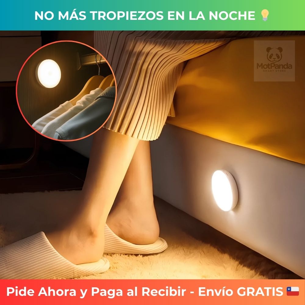 PACK 3 LUCES LED SENSOR DE MOVIMIENTO - No tropieces más