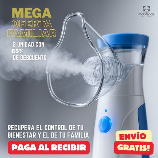FRESH AIR™ Nebulizador Portátil - Calma la respiración de toda la familia