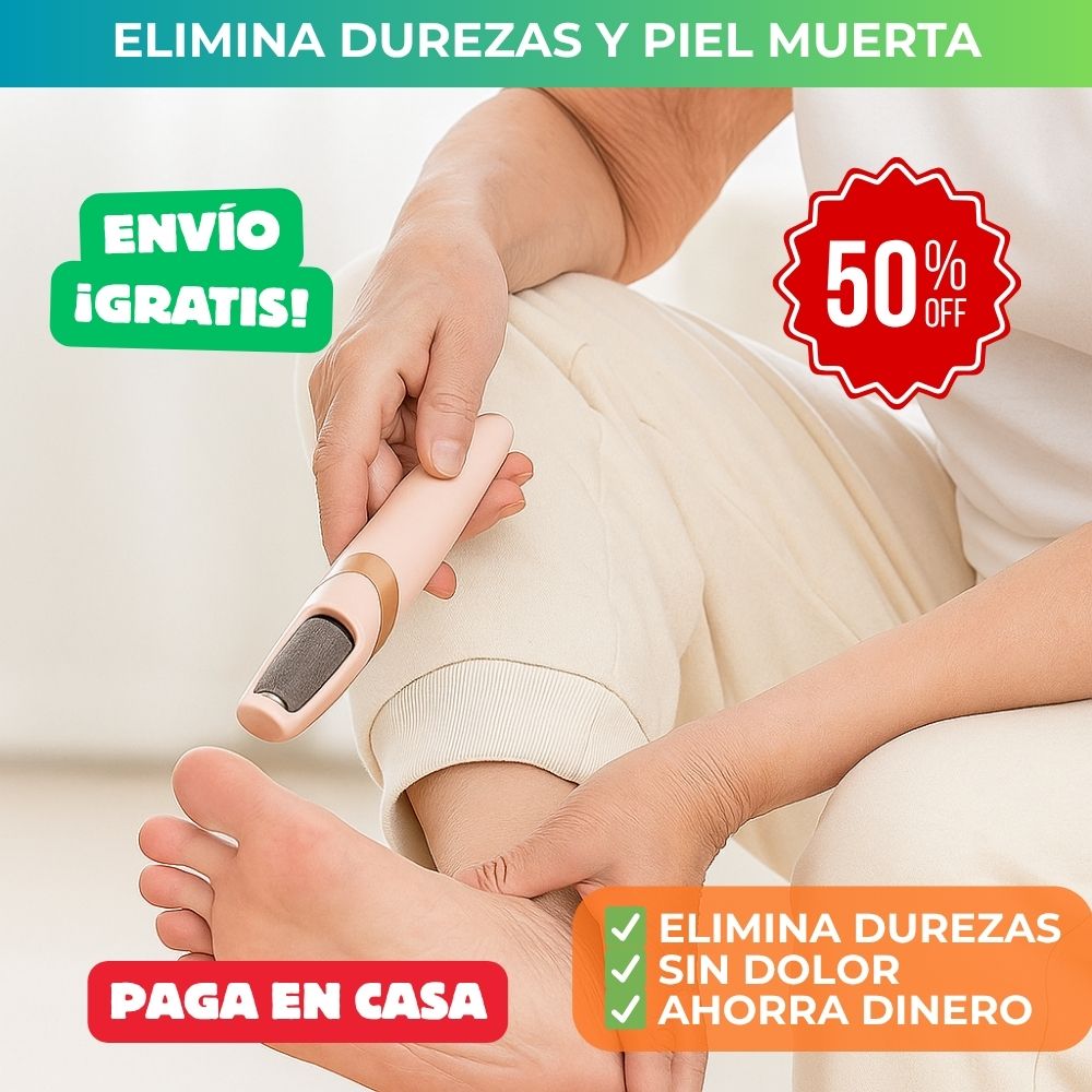 SandalReady Lux™ – LIMADOR DE CALLOS PORTÁTIL - ✅Talones sin grietas