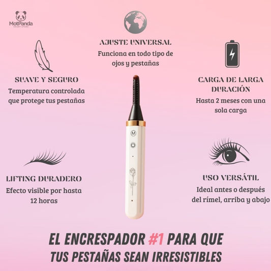 MegaLift Lash™ LEVANTA Y FIJA las pestañas más difíciles