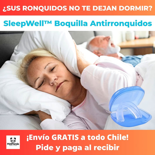 SleepWell™ Boquilla Antirronquidos Vuelve a dormir bien 😴