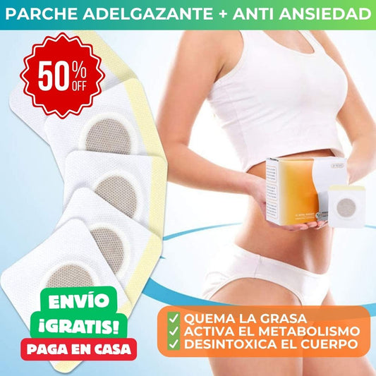 SLIM PATCH™ 30 Parches Adelgazante + Anti Ansiedad